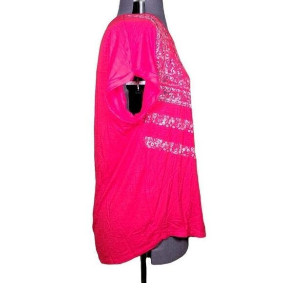 Styleâ&âCo.âPaisley FlagâGraphicâT-ShirtâSzâXL - Picture 3 of 9